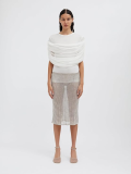 Christopher Esber Sonora Veiled Tee White