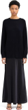 Christopher Esber Monument Long Dress Black