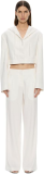 Christopher Esber Redux Linen Trouser  White