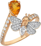 Bee Goddess Bee 14k Rose Gold Ring, YZ12115