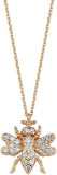 Bee Goddess Bee 14k Rose Gold Necklace, KL28743