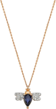Bee Goddess Bee 14k Rose Gold Necklace, KL29069