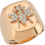 Bee Goddess Queen Bee Gold Diamond Ring