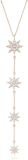 Bee Goddess Venus Star 14k Rose Gold Necklace, KL30920