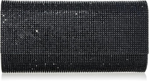 Judith Leiber Couture Perry Crystal Clutch Black