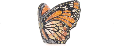 Judith Leiber Couture Butterfly Marigold Clutch Orange