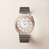 Hermès Cut watch, Large model, 36 mm gris étain