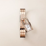 Hermes Kelly watch, Mini model, 16 mm Mini rose gold