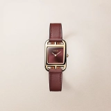 Hermes Cape Cod watch, Mini model, 27 mm Mini rouge H