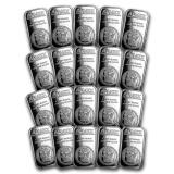 APMEX (Lot of 20) .999 Fine Silver 1 oz Silver Bar