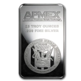 APMEX 25 oz Silver Bar