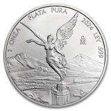 APMEX 2024 Mexico 1 oz Silver Libertad BU