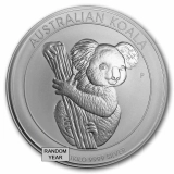 APMEX 1 kilo Australian Silver Koala BU (Random Year)