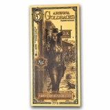 APMEX 5 Arizona Goldback - Aurum Gold Foil Note (24k)