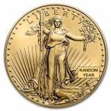 APMEX 1 oz American Gold Eagle $50 Coin BU - Random Year
