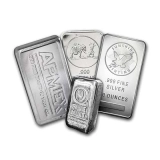 APMEX 10 oz Silver Bar - .999 Fine Silver - Secondary Market - Random Brand Varies