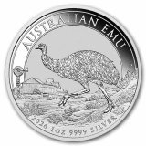 APMEX 2026 Australia 1 oz Silver Emu BU
