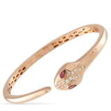 Bvlgari serpenti seduttori 18k rose gold diamond bracelet bv04-060326