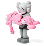 KAWS Gone Grey/Pink Color Companion BFF Limited Edition 2019 Art Vinyl Figure