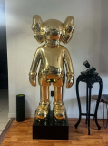 KAWS Companion Electroplated Gold Edition