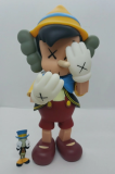 KAWS | Pinocchio & Jiminy Cricet Vinyl Figures 2010 Medicom Toy