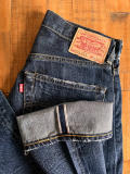 Levi’s 551ZXX Red Line Selvedge Jeans – Big E Made in USA – Early LVC / Archive