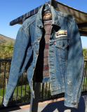 Levi's Denim Jacket Double Side Big E Tab Lined Kawasaki
