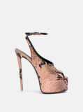Attico Ornella pink sandal